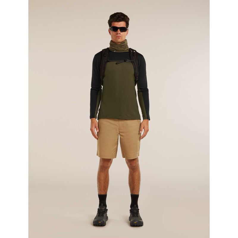 Icebreaker M Merino Blend 125 Cool-Lite Sphere LS Tee Colour Block image number 2